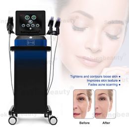 3 EN 1 Morpheus 8 con martillo de hielo Máquina de microagujas RF fraccionada Radiofrecuencia Estiramiento de la piel Estiramiento facial Tratamiento de cicatrices de acné para salón de belleza