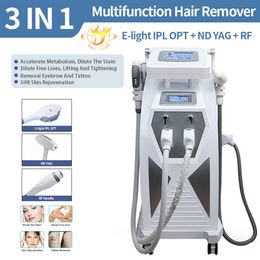 Machines Laser multifonctions 3 en 1 utilisées pour l'épilation indésirable, tatouage, traitement des taches d'acné, même effet que 422