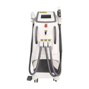 3 en 1 multifonction OPT + IPL + laser Nd Yag + RF épilation permanente détatouage machine de beauté de traitement d'ance de tache de rousseur