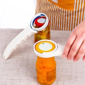 3 in 1 Multifunctionele Plastic Schroefdop Pot Fles Moersleutel Opener Antislip Handvat Keuken voor Bierfles Jar openers