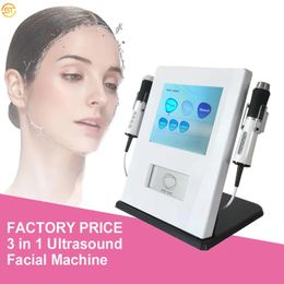 3 in 1 Oxygen Facial RF Machine Ultrasound water zuurstof infusie spray RF anti-aging zuurstof jet gezichtsmachine