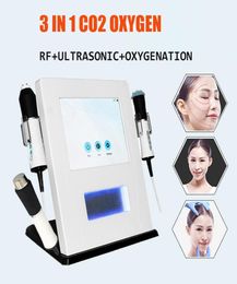 3 dans 1 Oxygène Jet Peel CO2 Oxygénation Bubble Machine faciale Exfolite Infuse Oxygéné pour les soins de la peau5504167
