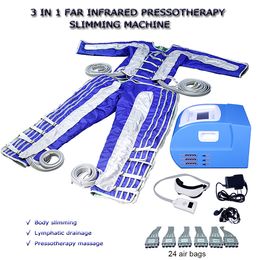 3 in 1 Pressotherapie Stimulatie Luchtdruktherapie Spa Detox Lymf Drainage Infrarood Air Pressure Pressotherapy Body Slimming Machine