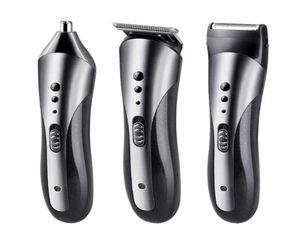 3 en 1 Rechargeable électrique nez oreille rasoir tondeuse à cheveux professionnel électrique rasoir barbe Shaver25182754783
