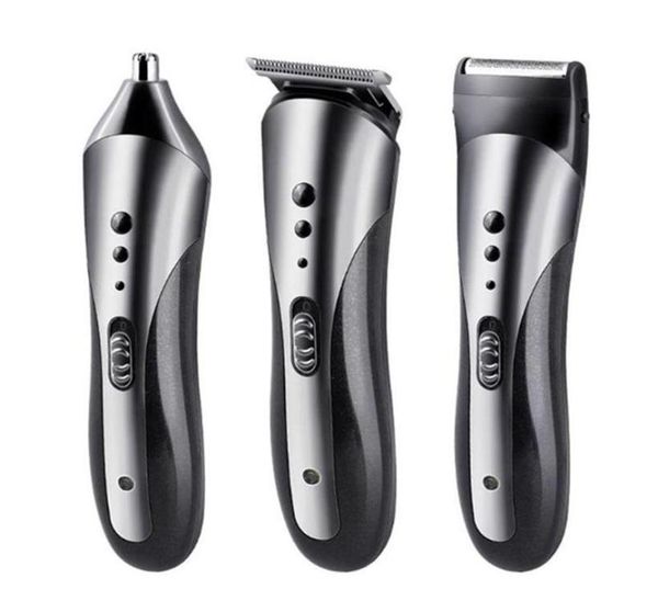 Afeitadora eléctrica recargable 3 en 1 para nariz y orejas, cortadora de pelo, afeitadora eléctrica profesional, afeitadora de barba 25186129541