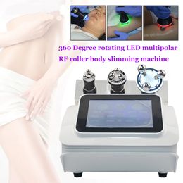 3 in 1 Roller RF Machine 360 Graden Automatische Roterende Trillingen Led Licht Fysiotherapie Huid Verstevigende Body Afslanken Machine