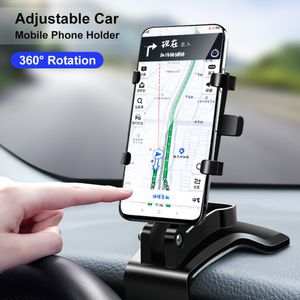 3 en 1 support de téléphone de voiture rotatif tableau de bord de voiture support de téléphone support de navigation GPS support de téléphone portable universel support