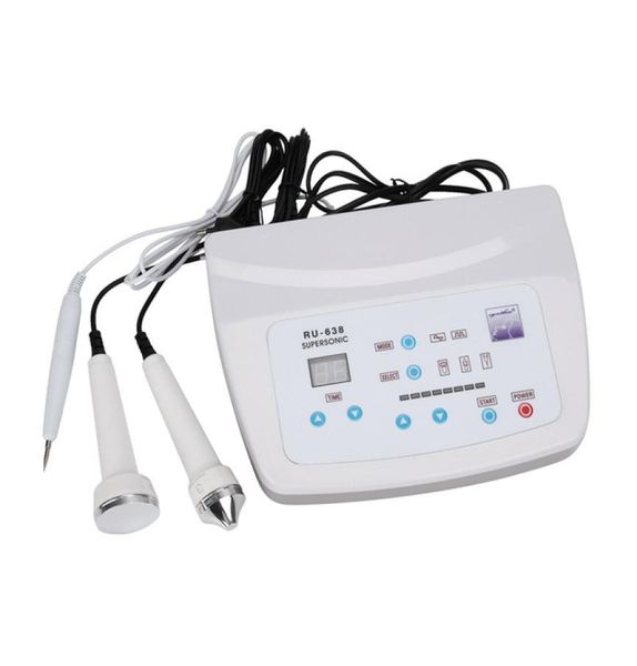 3 in 1 RU 638 Ultrasonic Facial Skin Soins de beauté Machine de beauté Spot Tatouage Face Nettoyage Resserrer le corps échographique anti-vieillissement 7826713