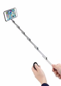 Perche à selfie 3 en 1 avec couvercle en aluminium pour Iphone 876s Plus, selfie pliable avec étui, obturateur à distance Bluetooth pour Iphone 6S63406248