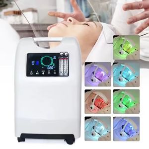 Machine faciale Spa hydra oxygène 3 en 1, dôme led à oxygène, anti-âge, équipement de rajeunissement de la peau