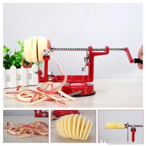 3 in 1 tool Apple Peeler Apple Zester Fruit Machine Stainless Steel Peeled Tools Creative Home Kitchen Potato Slicer Cutter Bar