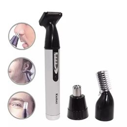 3 IN1 TRIMME DE POIR EORE DE NOUR RECHARGÉable pour les hommes de toilettage Kit électrique Barbe trimère micro-nez et oreilles Trimmer