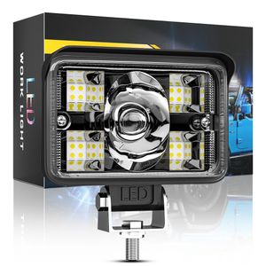 3 inch auto led werkende lichte bar lens mist lamp truck motorfiets koplamp 70W tweekleurige spot driving werklampen