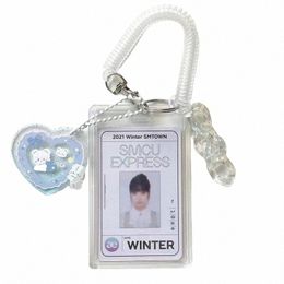 3 pouces Kpop Idol Transparent transparent Carte Crédit ID Card Banque Carte Banque Affichage de la carte PHOTOS MIGLE KPOP PHOTOCARD PHOTO PHOTO Protecteur Q35M # #