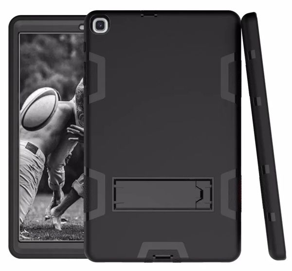 Funda para tableta a prueba de golpes de 3 capas para Samsung Galaxy Tab T510/T515/T590/T595/T387/T720/T725, [Serie A] Funda protectora resistente con soporte, 10 piezas Ventas mixtas