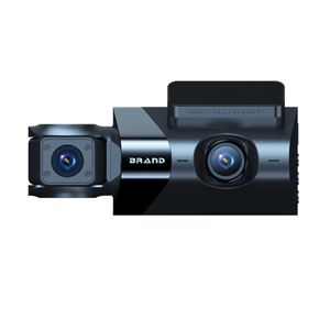 3 Lens Dash Cam HD 1440P Auto DVR Camera WIFI GPS Nachtzicht Videorecorders Loop Black Box Way met G-Sensor A6