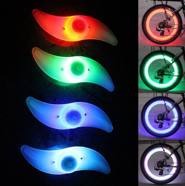 3 Mode d'éclairage LED néon vélo roue a parlé lumière étanche couleur vélo sécurité avertissement clignotant lumière cyclisme accessoires