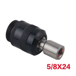 3 Lug Tri lug Mount Quick Detach Stainless Steel piston 9mm 1-3/16x24 TPI Adapter 1.375x24