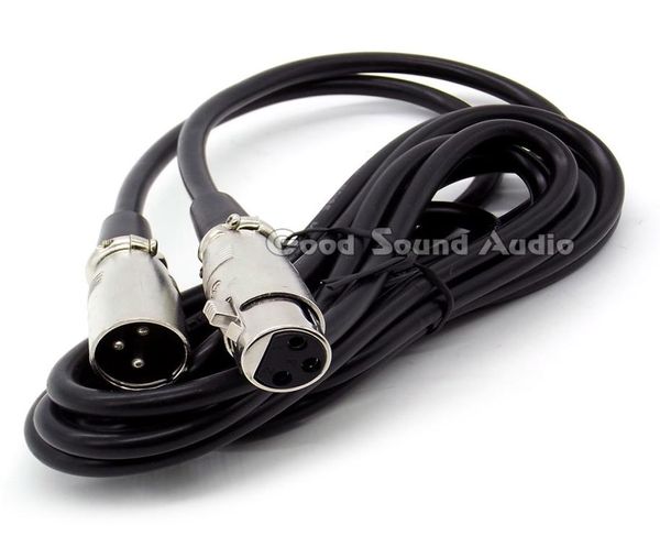 3 mètres 10 pieds XLR 3 mâle à femelle connecteur filaire Microphone Signal câble Audio pour alimentation fantôme condensateur micro karaoké mélangeur Si1579528