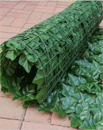 3 mètres artificiels Boxwood Haid Intimité Ivy Fence Outdoor Garden Shop Decorative Plastic Trellis Panels Plants8741686