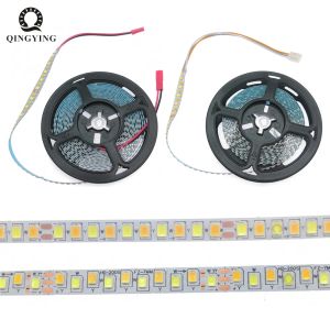 3 meter Bicolor LED Strip 2835 200LED/M 2Pin 3Pin Constante Stroom Flexibele Lint 3000K 6500K (51-60W) x2 Kleuren Voor Kroonluchter