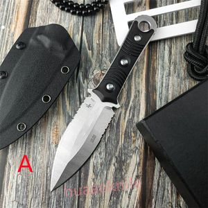 3 modellen Borka SBD gemalen zwarte G10 jagen vast mesmes, steenwasse gekartelde messen gevechten militaire messen reddingshulpprogramma 201-11 tools 15006 15002 15500