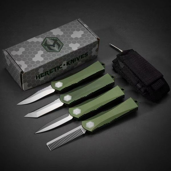 12 modelos HERETIC Out of Front Knife MT Auto Navajas tácticas automáticas Herramientas MIC EDC