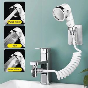 3 modes réglable lavabo lavabo robinet douche externe accessoires buse bassin tête lavage cheveux à main télescopique spectacle V8X5 240202