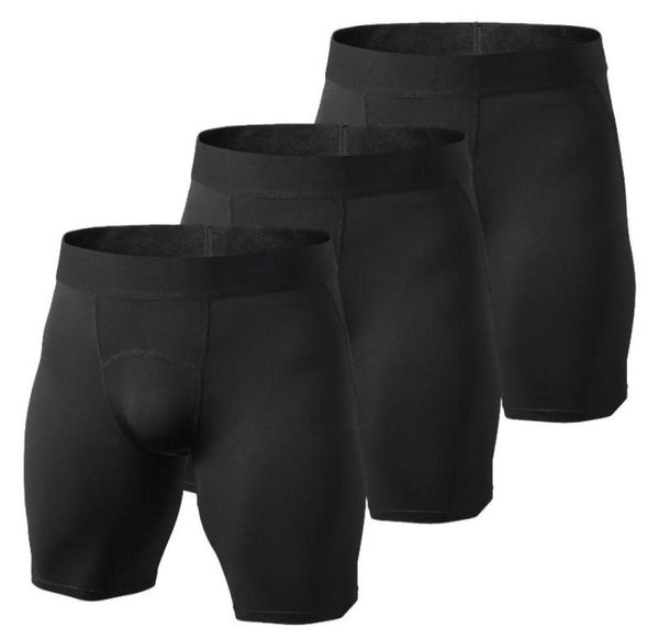 3 Pack hommes sous couche pantalons courts mode impression 3D Camouflage collants athlétiques Shorts bas Shorts maigres hommes Bottom4240608