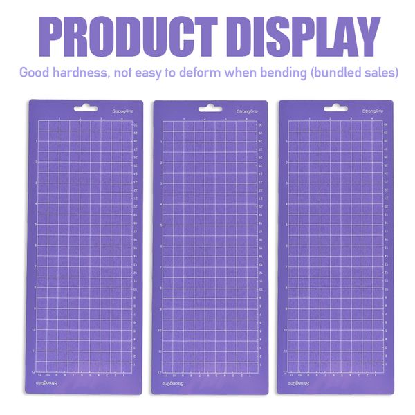3 pack portable de remplacement portable camée silhouette tapis pour cricut adhésif pvc tapis de coupe pour l'artisanat coudre tous les arts chauds
