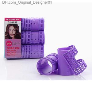 3 paquetes de 18 piezas con un diámetro de 4,4 cm enganchados en el rodillo para el cabello vapor Perm varilla flexible con clip magic roller air state curler 1357 Z230819