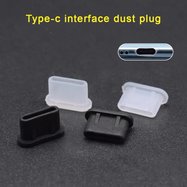 3 PC Tapé-C Plug Plug Téléphone USB Port de charge Port Protecteur COUVERTURE ANTI-DUST POUR RC-N1 DÉTOMÉ COMMANDE DRONE