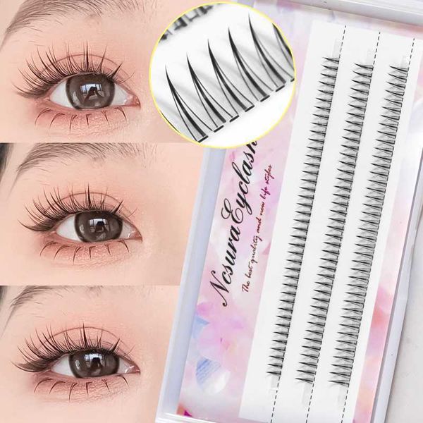 3 PCFaux Cils Faux Cils Cils Inférieurs En Forme De A Individuels Sous Le Fond Des Cils Faux Cils Maquillage Coréen Extensions De Cils Fournitures Z0428