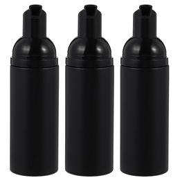 3 pcs bouteille bulle de savon à main Dispensateur Pompe moussante petite taille de shampooing Taille des bouteilles en plastique