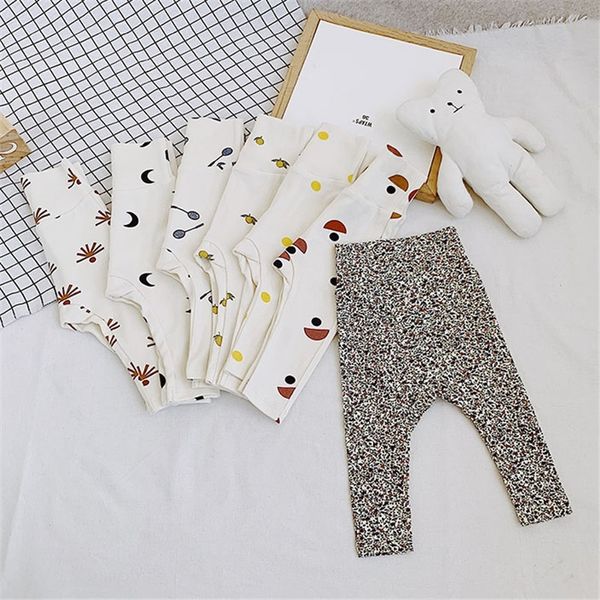 3 PCS / LOT Pantalones recién nacidos Ropa Set Fille Pantalon Bebe Bebe Boys Girls Ropa Cotton Baby Leggings 201128