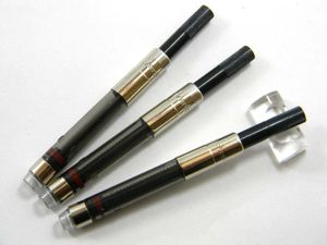 3 stks goede kwaliteit parker vulpen pomp cartridges converter pen vulling