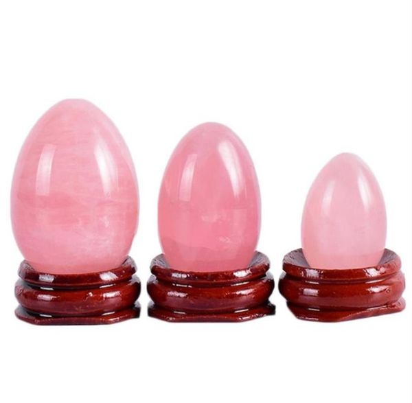 3 pièces Yoni oeuf cristal guérison Jade femme exercice plancher pelvien Vaginal serrer les balles d'exercice musculaire Massage de santé boule de guérison 3870050