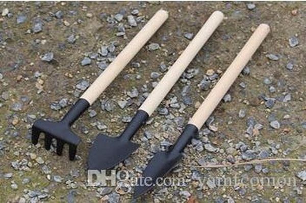 Mini outils de jardin, petite pelle, râteau, micro-plantes, bricolage, Micro outils de jardin, fournitures de jardinage, 3 pièces, 9995829