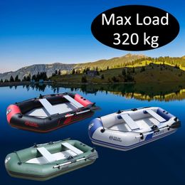 3 Persoon 230 cm PVC opblaasbare roeiboot vissen kajak kano drifting raft reukhy hovercraft zeilboot surfen zeilschip b 240127