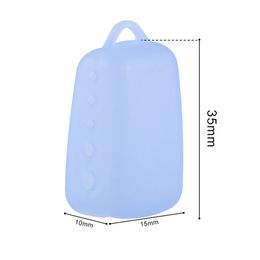 3 Pezzi Copritaspazzolino Tappi Custodia par Spazzolino Portatile Gustodia Per Spazzolino Elettrico en silicone Copricapo Materiale Alimentare Accessori par il Bagno