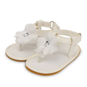 3 Piar Fashion Baby Shoes 0-1 Years Old Flower Girl Sandals Flat Rhinestone Comfortable 5 Colors