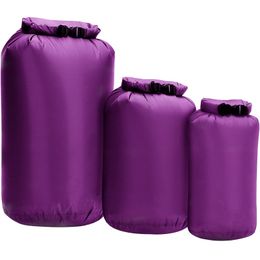 3 Stuk Set 8L 40L 70L Waterdichte Dry Bag Pack Sack Zwemmen Raften Kajakken Trekking Drijvende Zeilen Canoing Varen Q0705