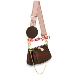 3-delige set dames crossbody tas handtassen portemonnees dame draagtassen Portemonnee met portemonnee Winkelen drie item