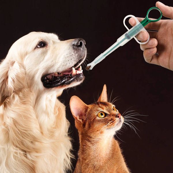 3 pièces Pet Pill Plunger Popper pour les petits chats chiens Pild