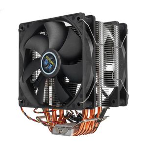 3 PIN 2 FAN 4 Heatpipes CPU Cooling Cooler Heatsink voor Intel 775 1150 1151 AMD