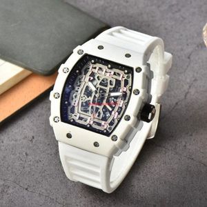 3-pins quartz horloge transparante bezel heren automatisch horloge heren designer pols waterdicht Reloj Hombre kis249L