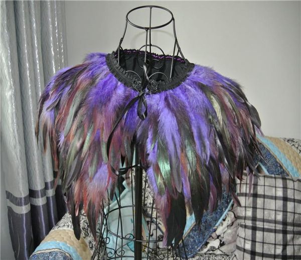 3 capas de plumas moradas, cuello, encogimiento de hombros, capa, chal de plumas, hombro, chaqueta de plumas, ropa de plumas, patry cotume6236156