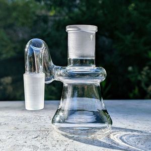 3 '' Qualité Premium 14mm 90ﾰ Mini Dry Ash Catcher Tabac Pipe à eau Bong Bubbler