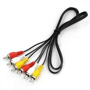 Câbles Audio-vidéo 3 RCA à 3RCA, 1.5m, mâle, câble AV vidéo Aux, fil pour DVD TV