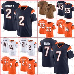 1 Bo Nix 31 Justin Simmons voetbaljersey Jerry Jeudy Javonte Williams Greg Dulcich Courtland Sutton Patrick Survin Gordon III John Elway